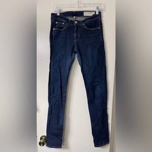 rag & bone Blue Skinny Jeans
